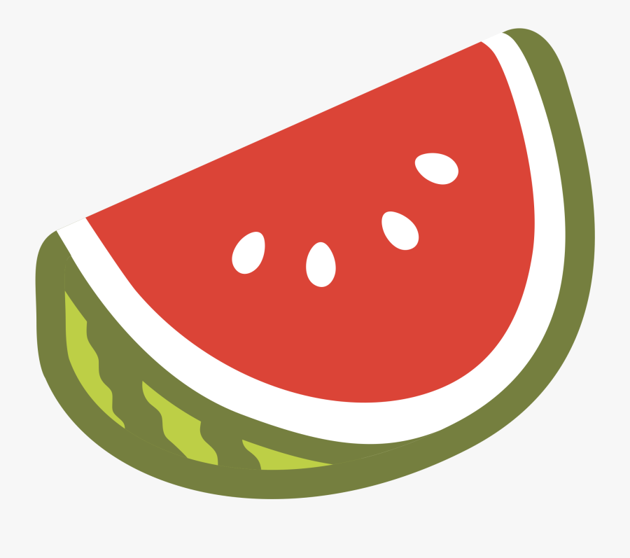 Transparent Water Melon Clipart - Watermelon Emoji, Transparent Clipart