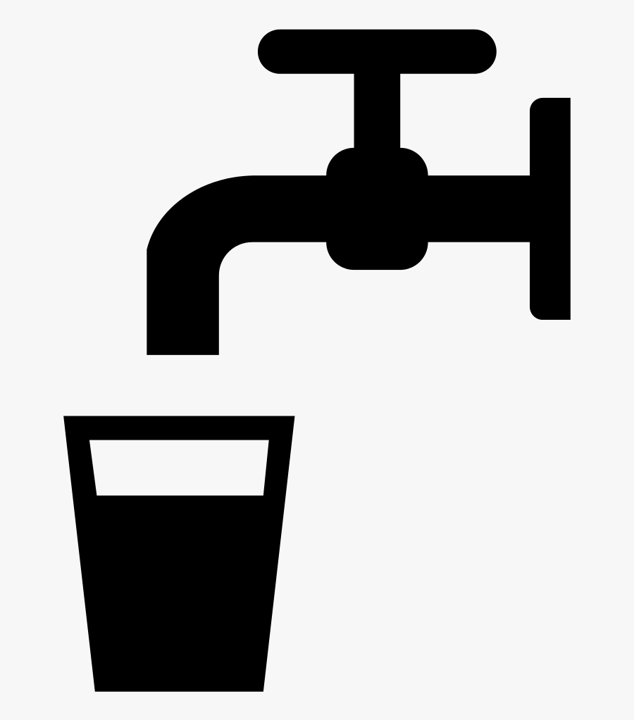 Clean Drinking Water Icon, Transparent Clipart