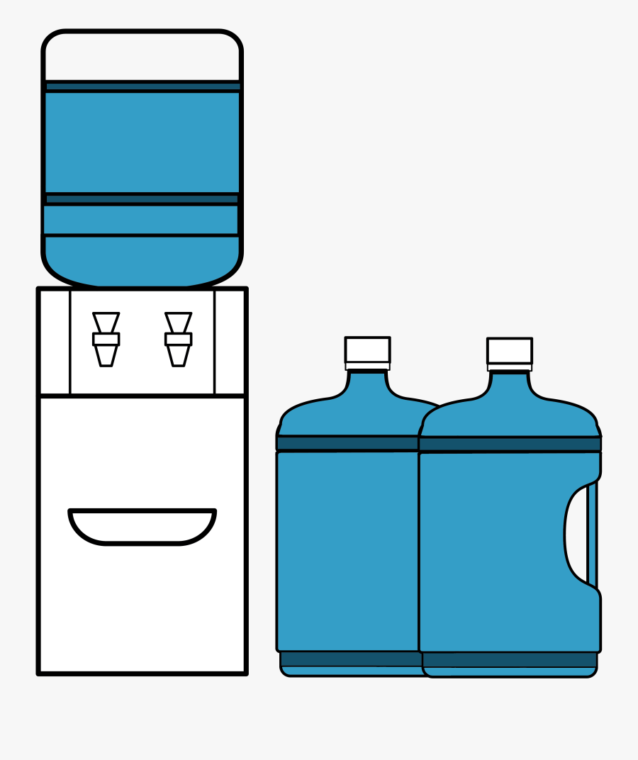 Heavy Water Jug Cooler Rental, Transparent Clipart