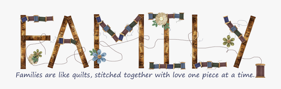 Transparent Family Word Clipart - Family Word Transparent Background, Transparent Clipart