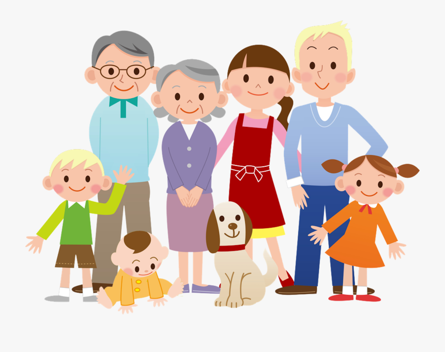 Cartoon Clip Art Png - Cartoon Family Clipart Png, Transparent Clipart