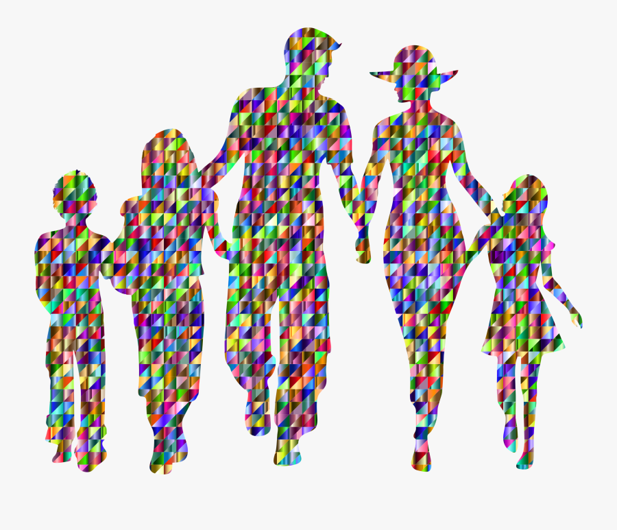 Transparent Triangular Clipart - Transparent Background Family Png, Transparent Clipart