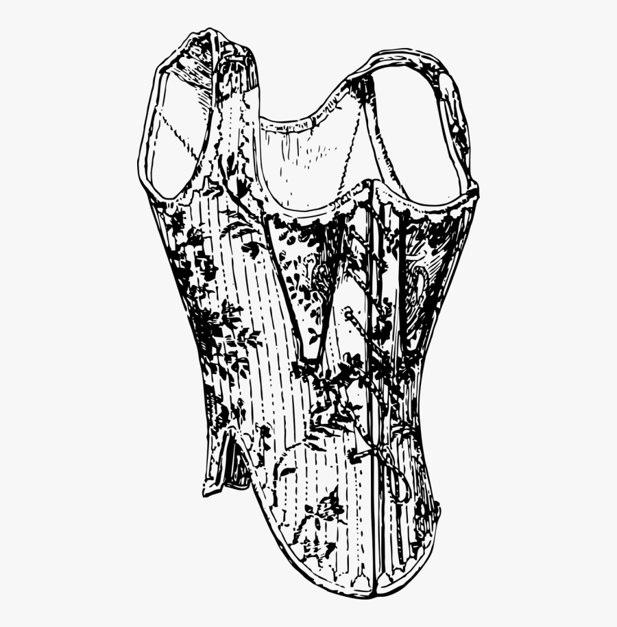 Corset Fancy Corset Fashion - Corset Du 17ème Siècle, Transparent Clipart