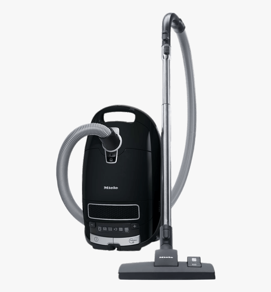 Miele Black Vacuum Cleaner, Transparent Clipart