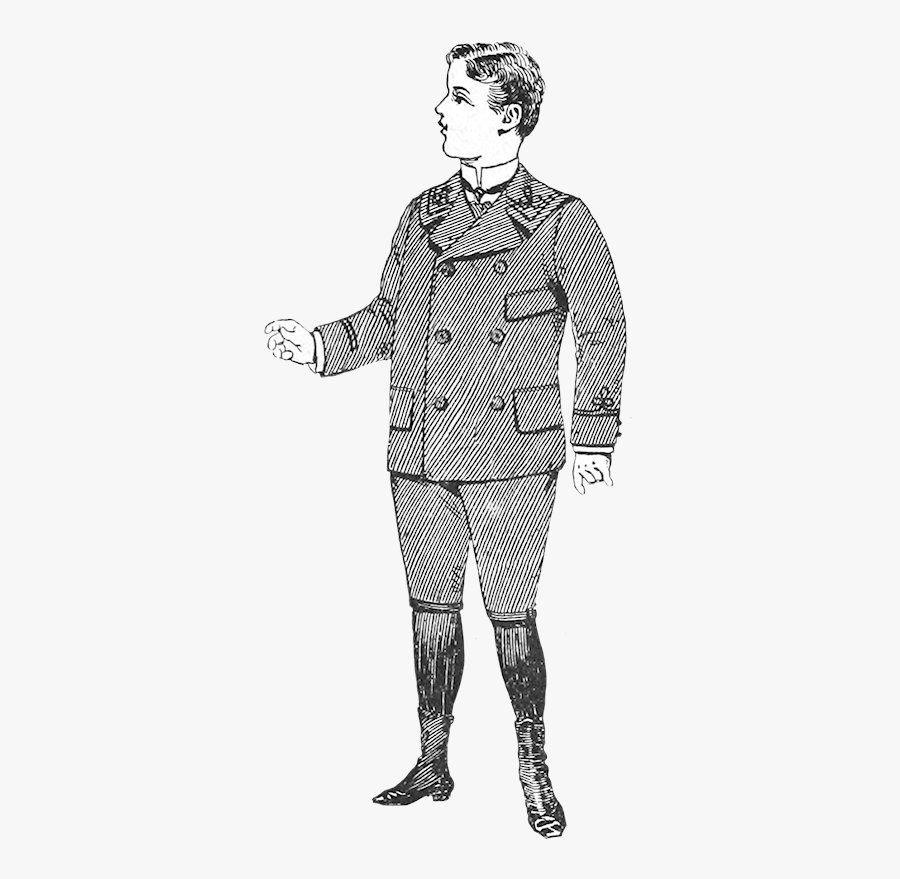 Boy"s Clothing 19th Century Fashion - Transparent 19th Century Police, Transparent Clipart
