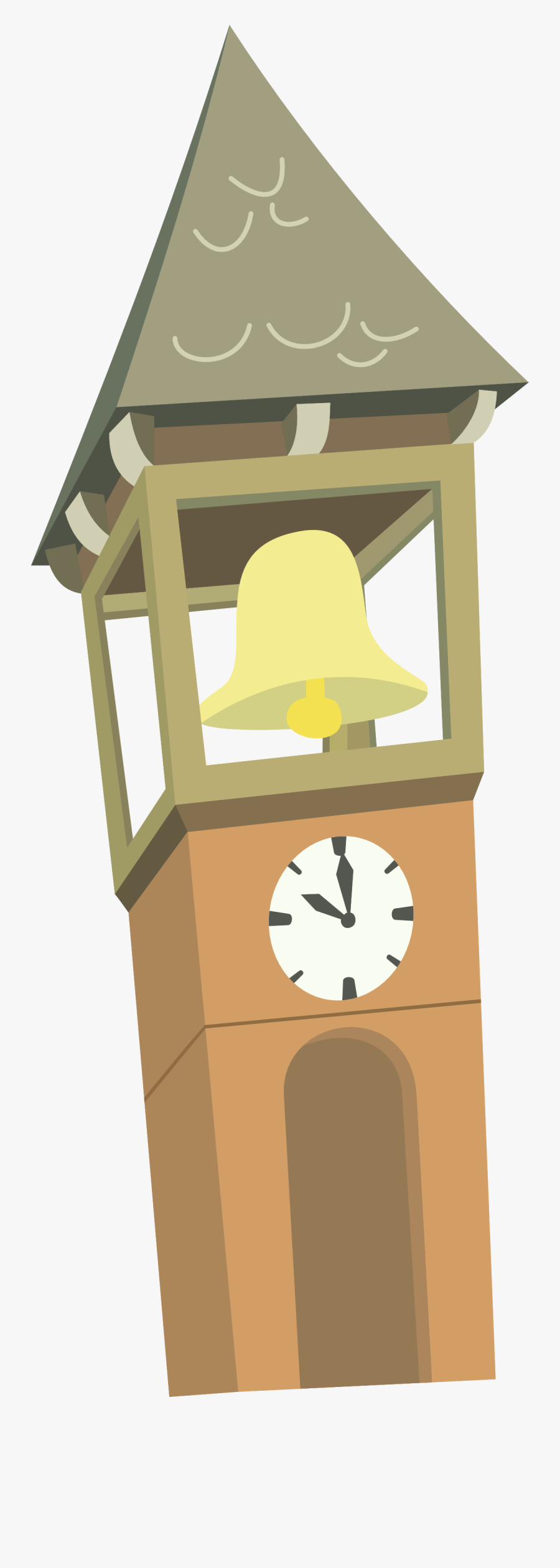 Images Of Big Ben - Cartoon Clock Tower Png, Transparent Clipart