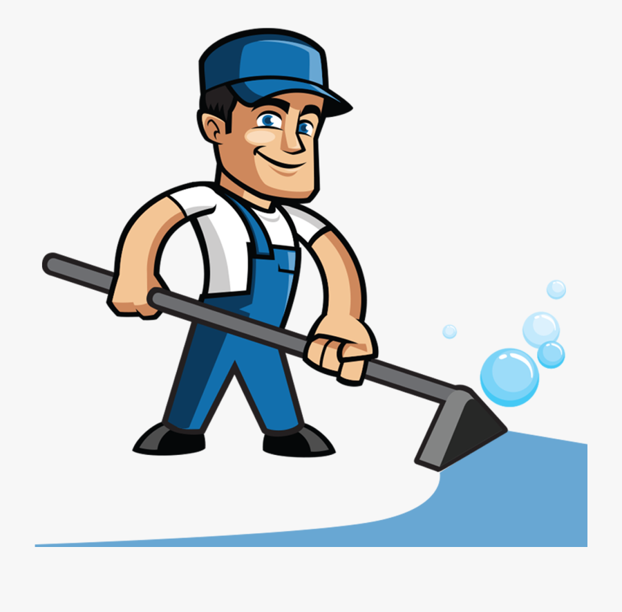 Clean Clipart Vacuum Carpet - Carpet Cleaning Services Cartoon, Transparent Clipart