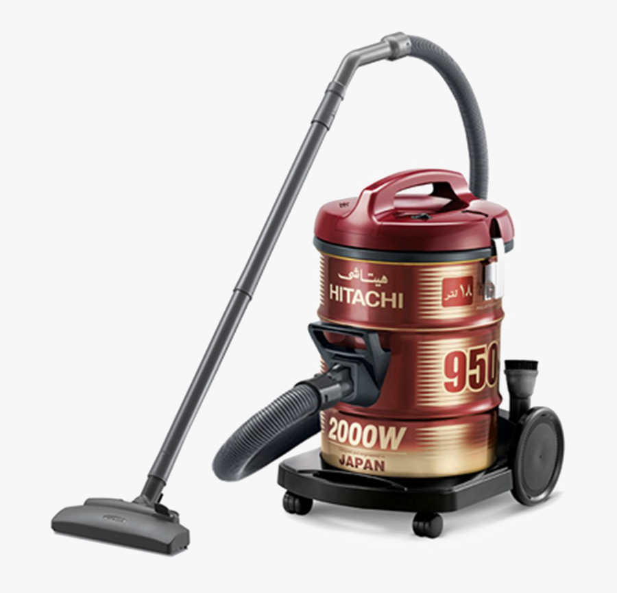 Red Vacuum Cleaner Png Image Background - Hitachi Vacuum Cleaner Price In Bangladesh, Transparent Clipart