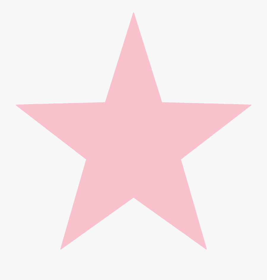 Light Red Star Graphic - Film Reviews Stars, Transparent Clipart