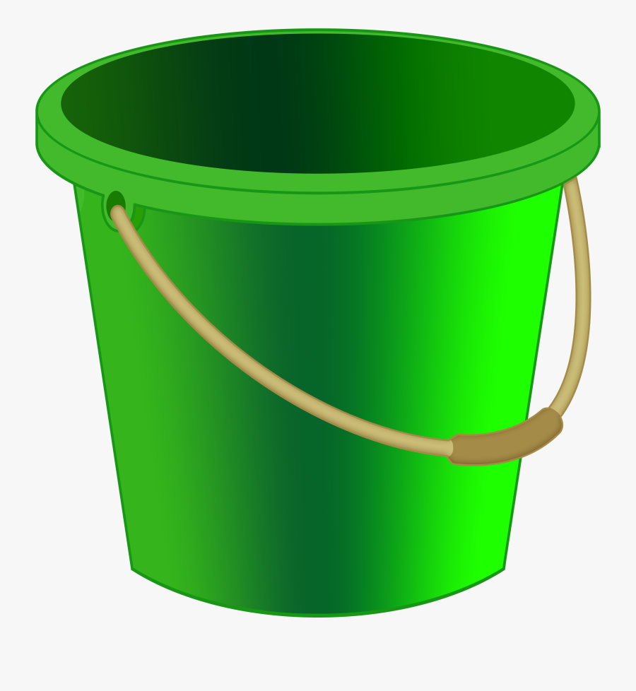 Green Bucket Png Clipart, Transparent Clipart