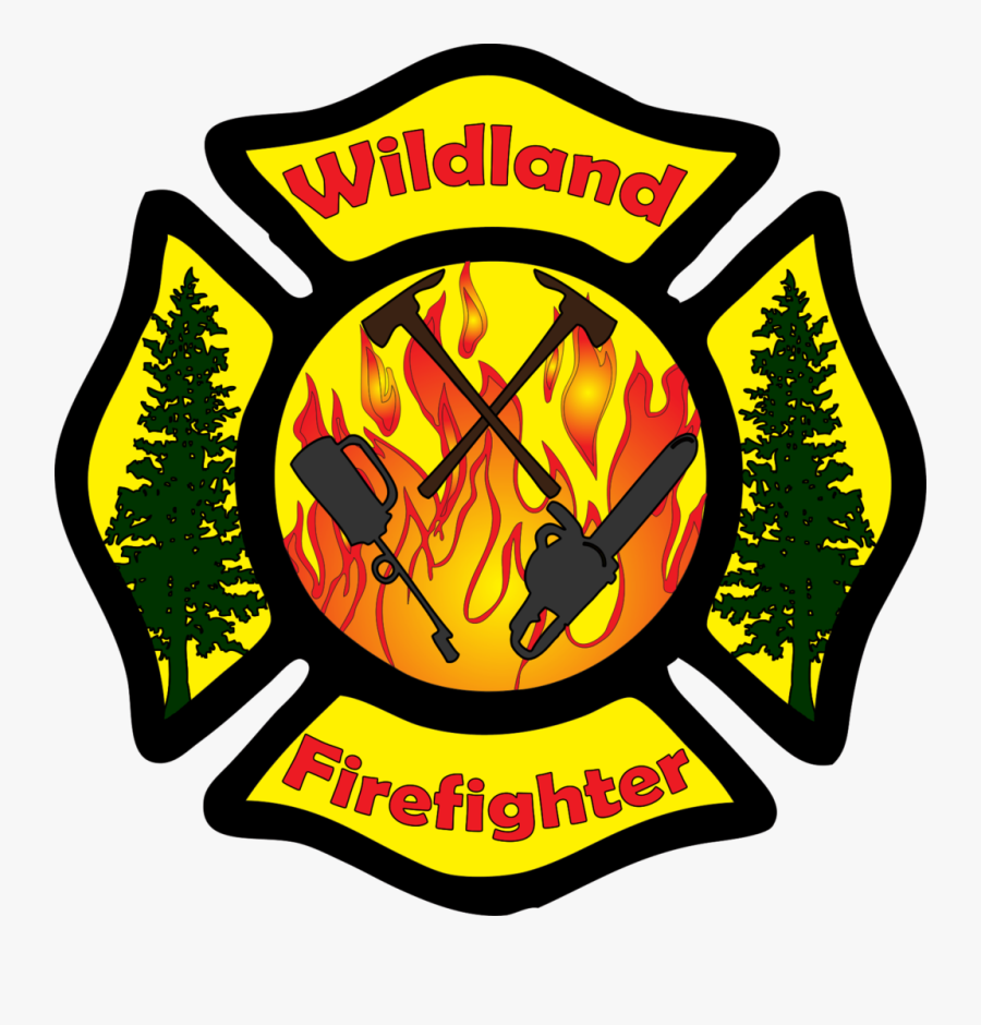 Wildland Firefighter Maltese Cross Decal - Maltese Cross Png, Transparent Clipart