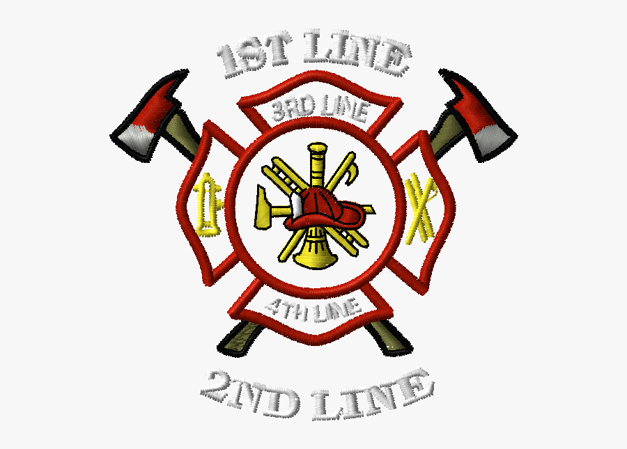 Fire Department Clipart , Png Download - Maltese Cross With Axes, Transparent Clipart