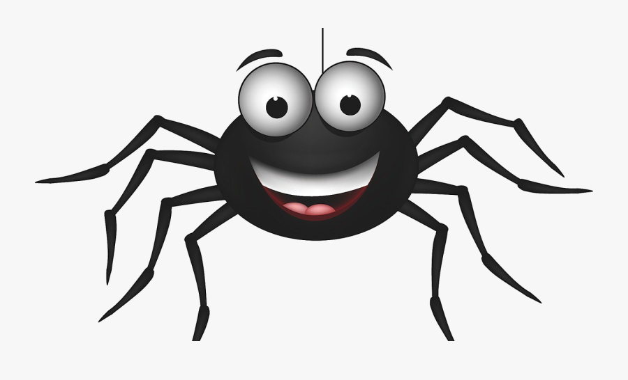 Spider Funny Clipart Pencil And In Color Transparent - Itsy Bitsy Spider Clipart, Transparent Clipart