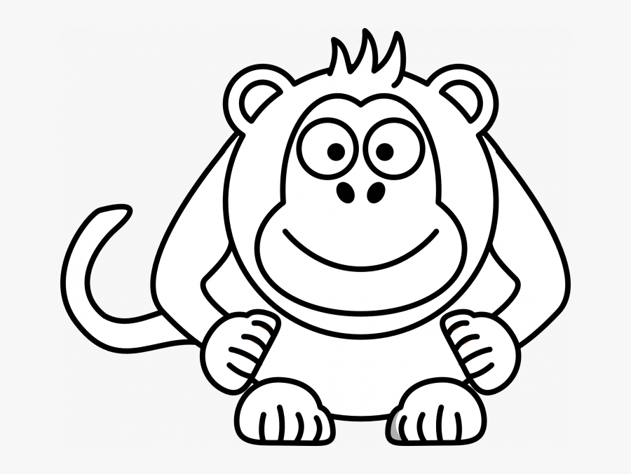 Cartoon Picture Black And White, Transparent Clipart