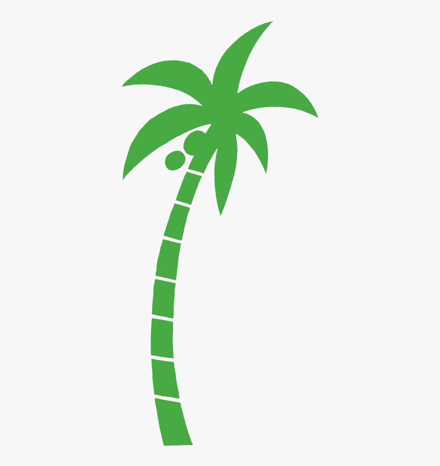 Beautiful Free Coconut Tree Animated, Download Free - Coconut Tree Png Logo, Transparent Clipart