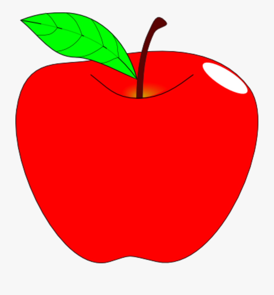 Apple Science Experiment Clipart - Transparent Background Apple Clipart Red, Transparent Clipart