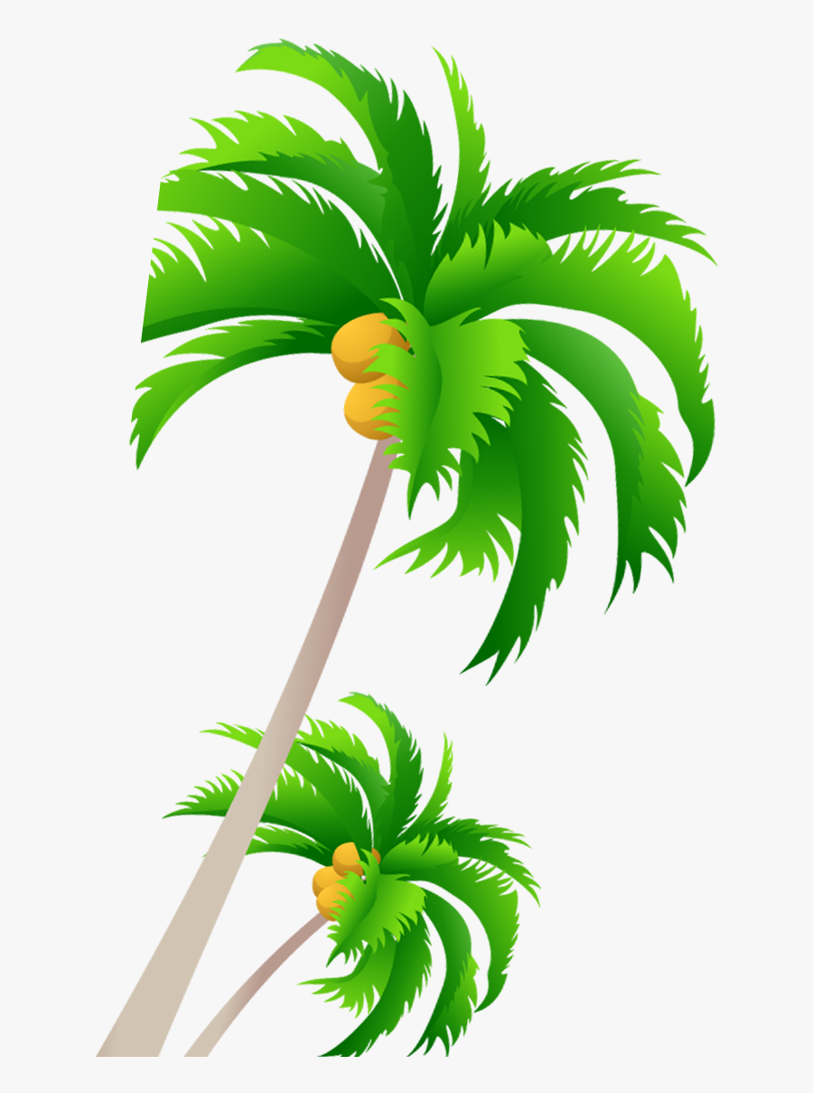 Coconut Tree Download Free Image - Art Coconut Tree Png, Transparent Clipart