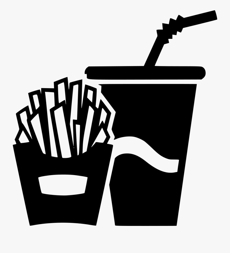 French Fries Potato Soda Paper Cup Svg Png Icon Free - French Fries Icon Png Transparent, Transparent Clipart