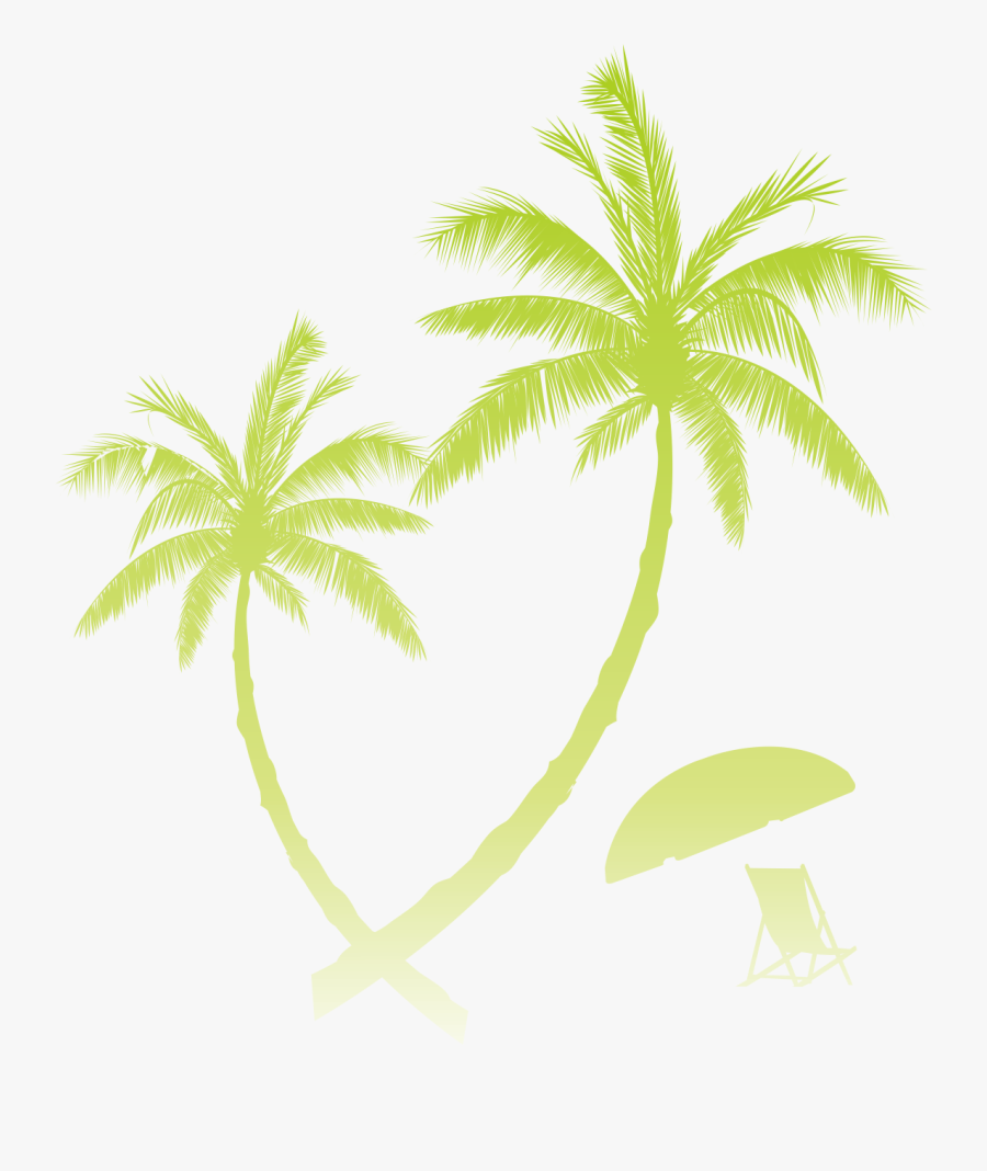 Clipart Beach Coconut Tree - Attalea Speciosa, Transparent Clipart