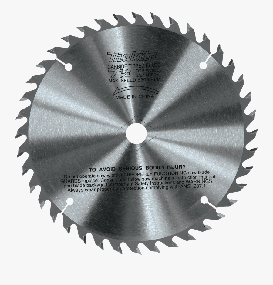 Saw Blade Png Transparent Background - 71 4 Circular Saw Blades, Transparent Clipart
