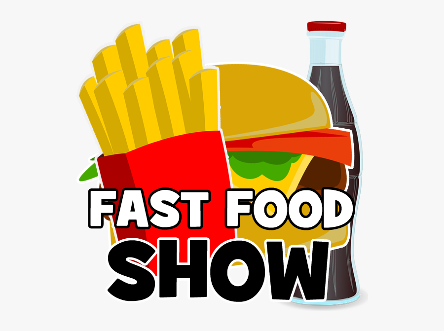 Fast Food Show Logo Splash - Junk Food, Transparent Clipart
