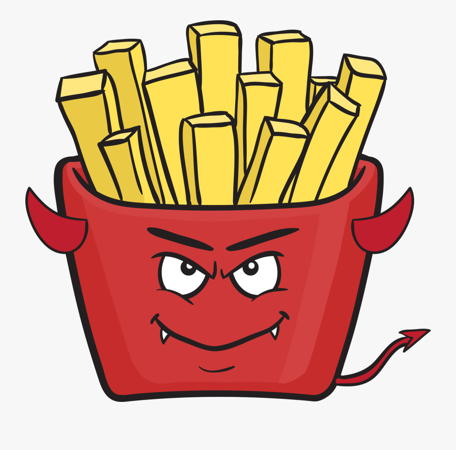 Transparent Music Emoji Png - Sad French Fry Cartoon, Transparent Clipart