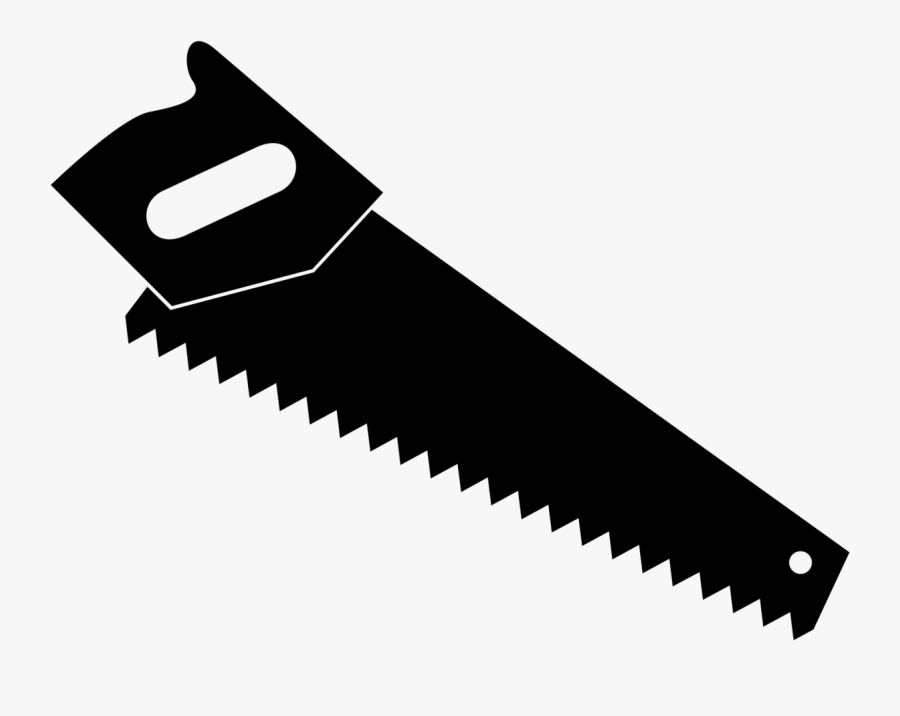 Hand Saw Vector - Saw Vector Png, Transparent Clipart