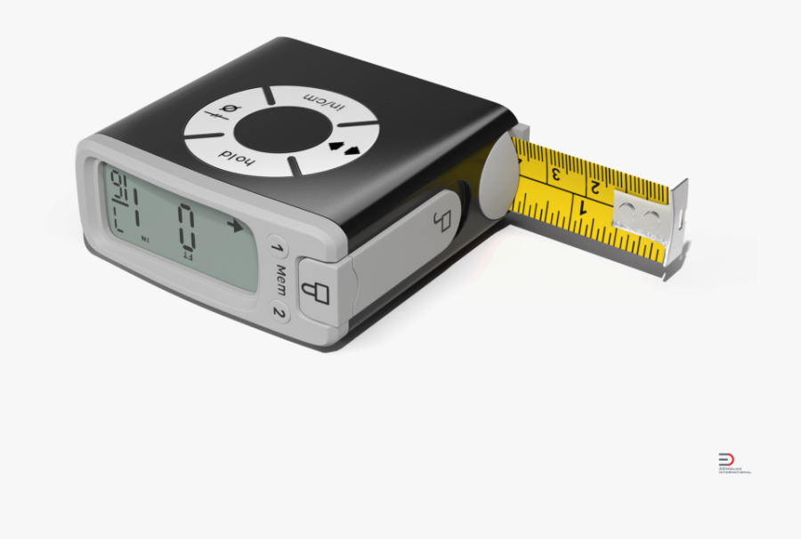 Transparent Tape - Measuring Tape 3d Model, Transparent Clipart