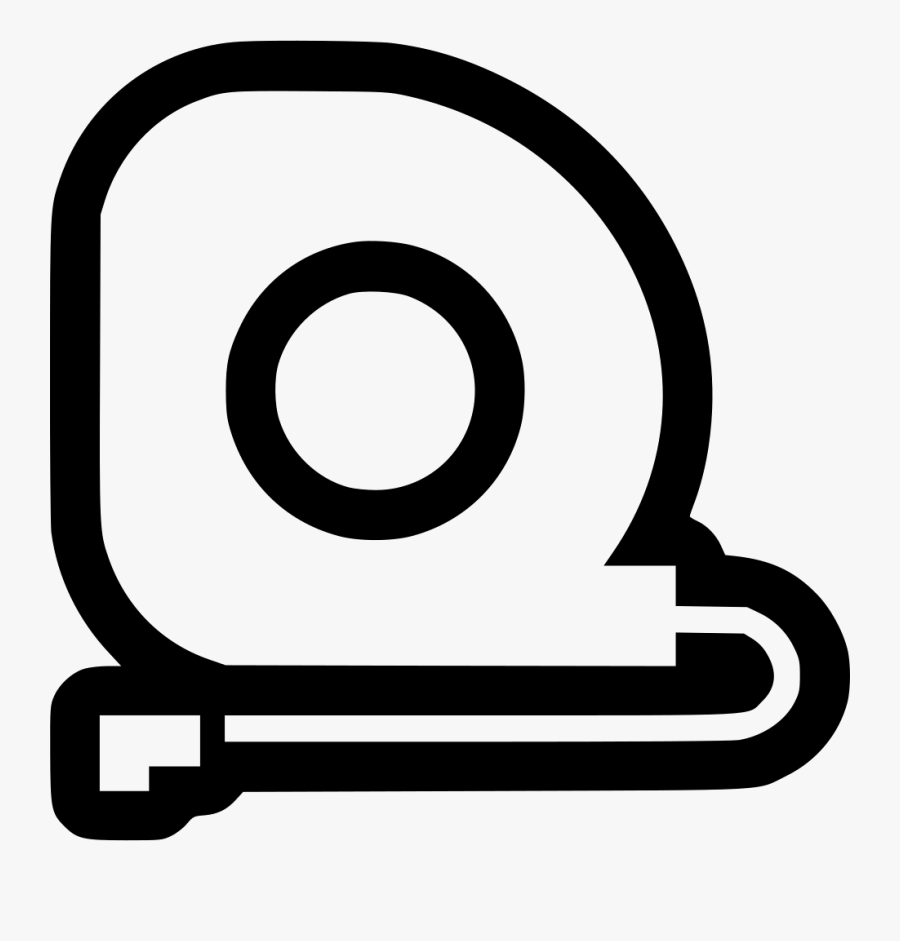 Tape Measure Comments - Circle, Transparent Clipart