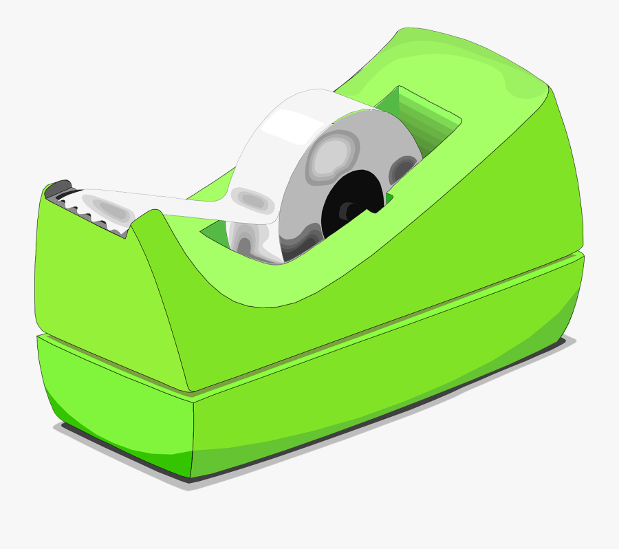 Tape, Tape Dispenser, Adhesive, Tape Holder, Roll - Tape Clipart, Transparent Clipart