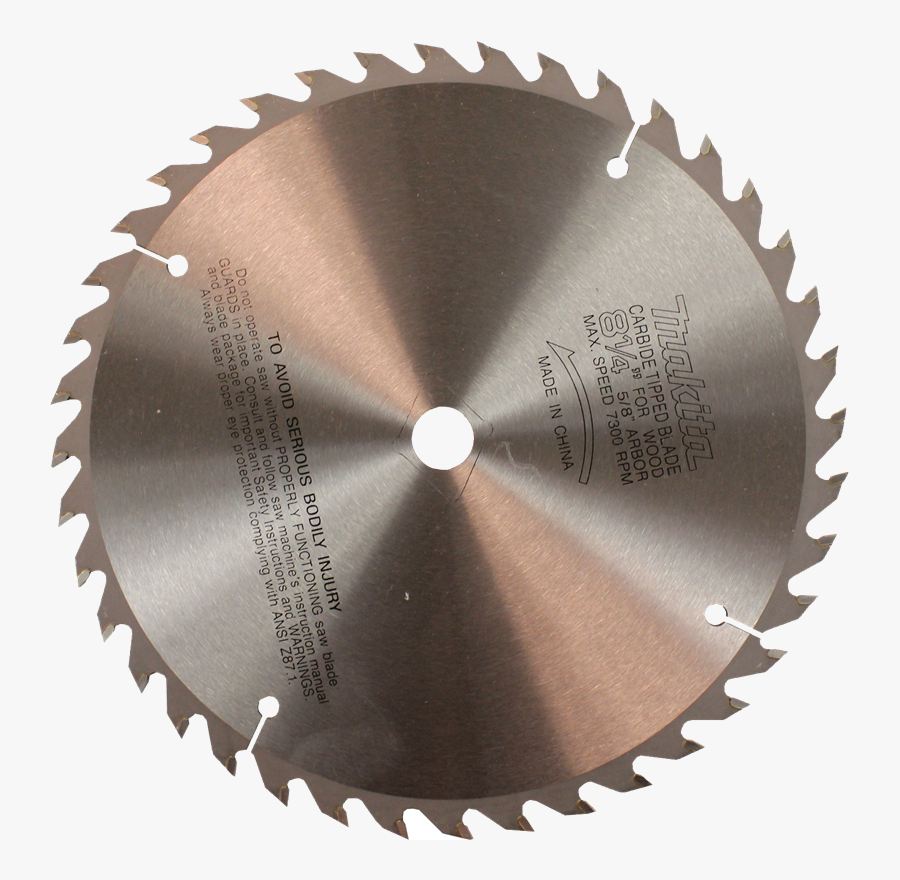 Circular Saw Blade Cutting Carbide - Circular Saw Blade Transparent, Transparent Clipart
