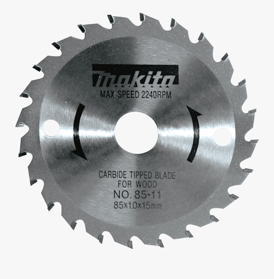 Circular Saw Blade, General Purpose - Makita, Transparent Clipart