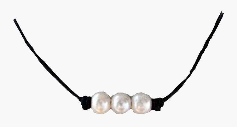 #vsco #pearlchoker #pearlnecklace #beach #california - Pearl, Transparent Clipart