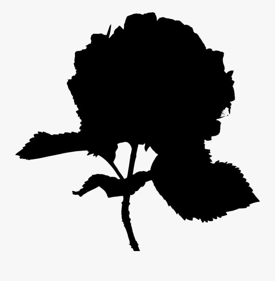 French Hydrangea Portable Network Graphics Clip Art - Hydrangea Silhouette, Transparent Clipart