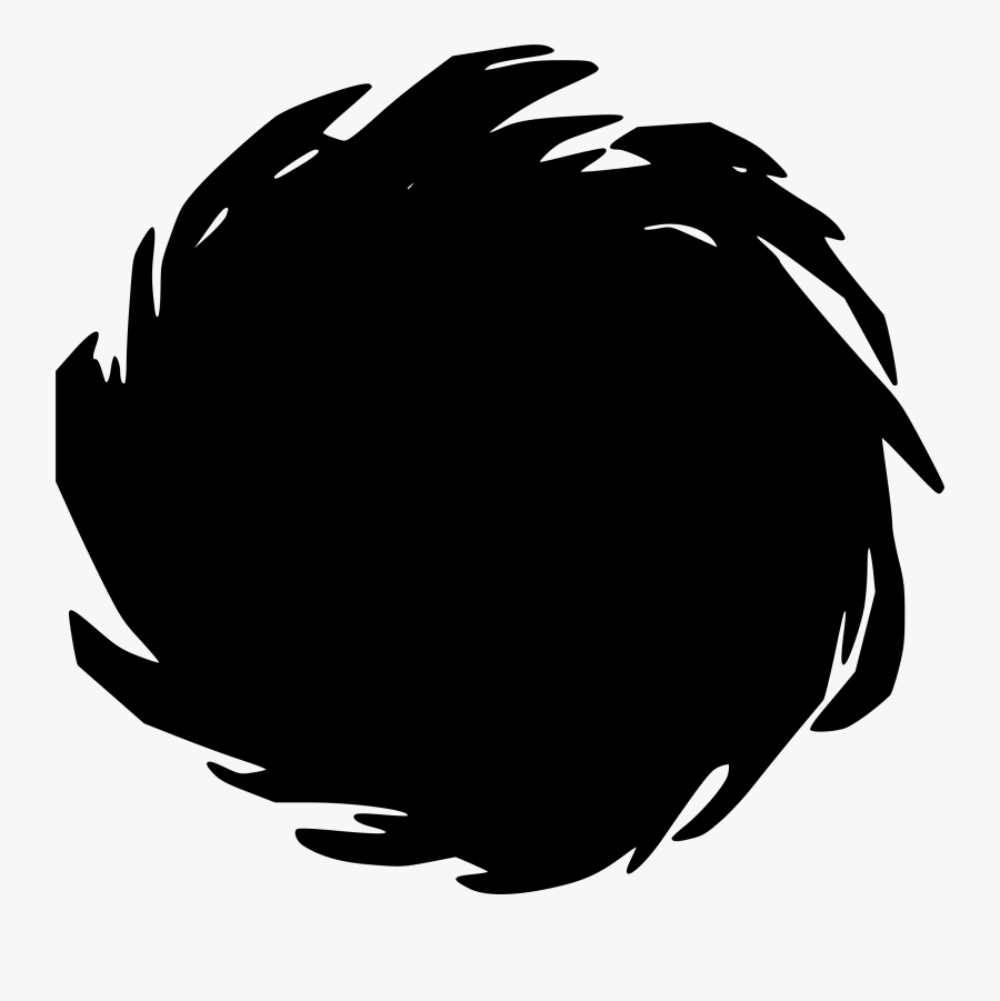 Fireball Clipart Pixel Sprite - Black And White Fire Ball, Transparent Clipart