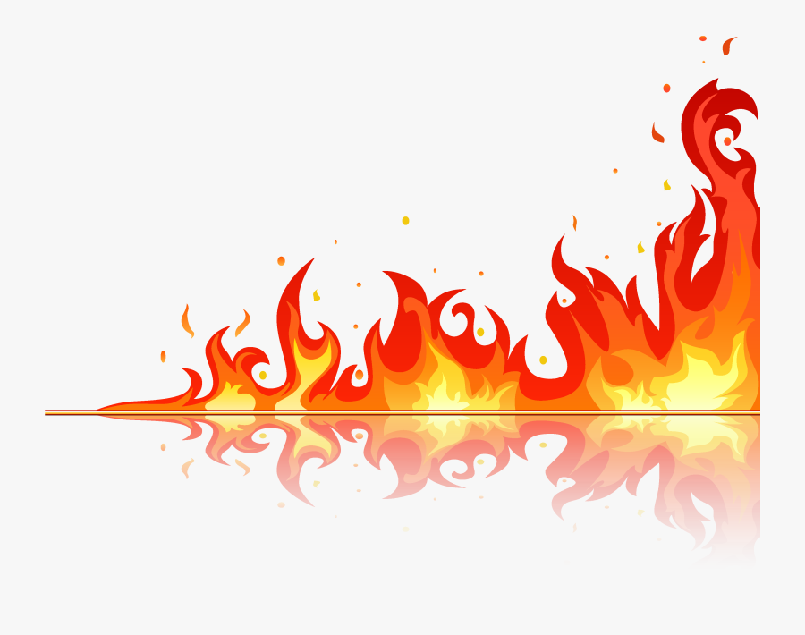 Fireball Clipart Blaze - Flame Vector, Transparent Clipart