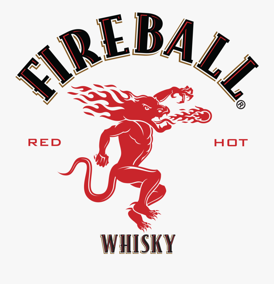 Fireball Whiskey, Transparent Clipart