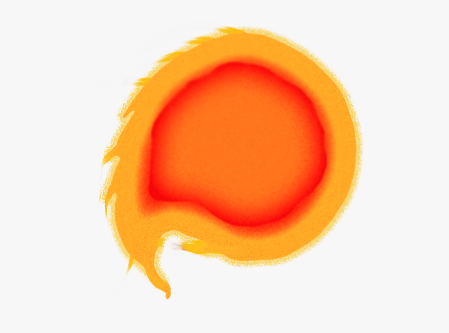 Fireball Clipart Cartoon - Circle, Transparent Clipart