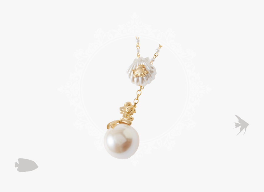 The Little Mermaid/pearl Necklace Jpy 16,000 Tax - Pendant, Transparent Clipart
