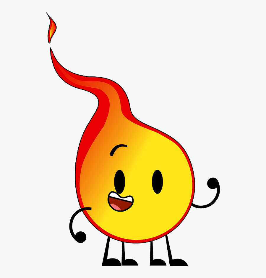 Image Png Object Shows - Bfdi Fireball, Transparent Clipart