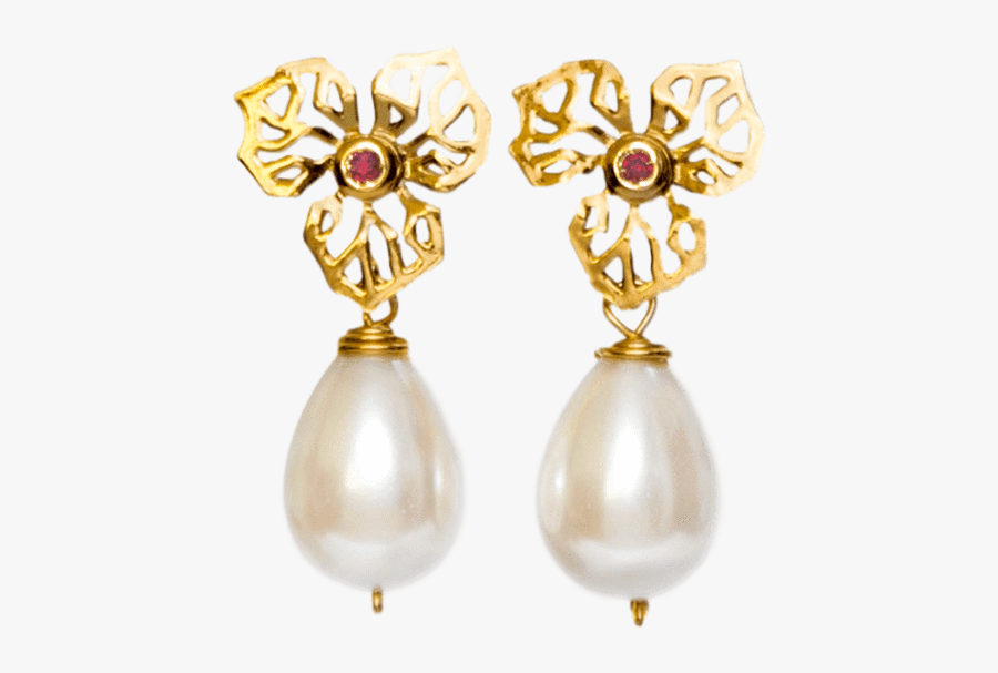 Jewel Clipart Pearl Earring - Earrings, Transparent Clipart