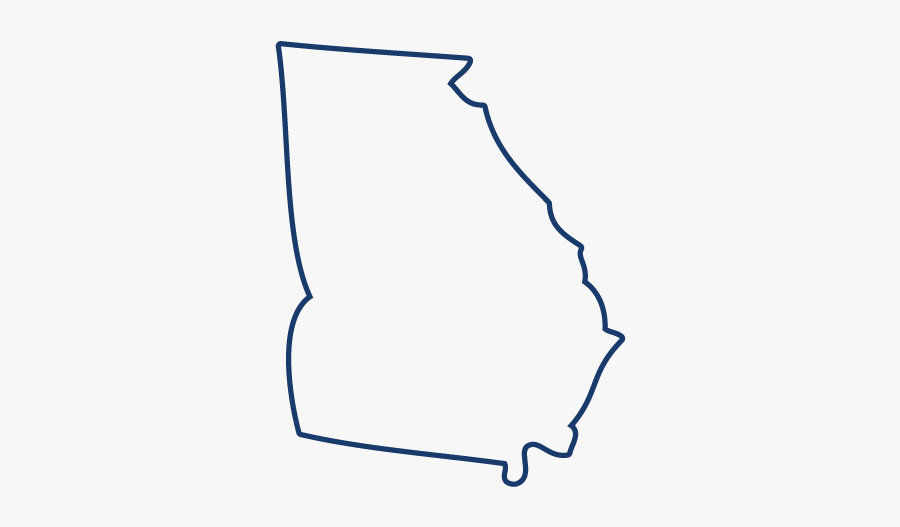 Clip Art Georgia Outline Png - Drawing, Transparent Clipart