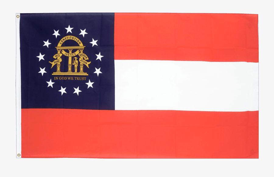 Georgia State Flag, Transparent Clipart