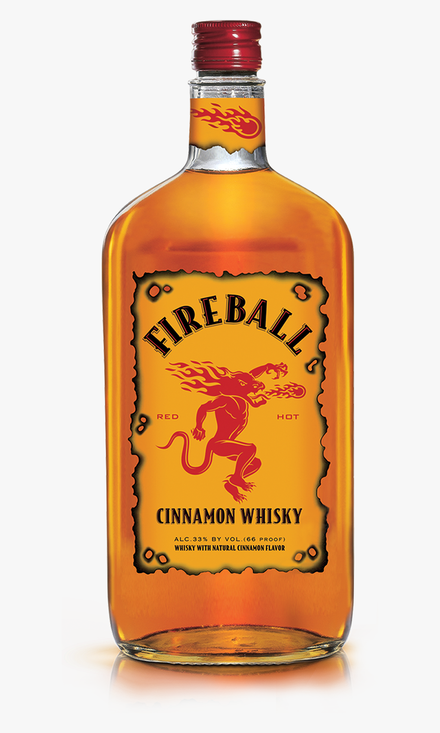 Whiskey Vector Transparent - Fireball Whiskey Png, Transparent Clipart