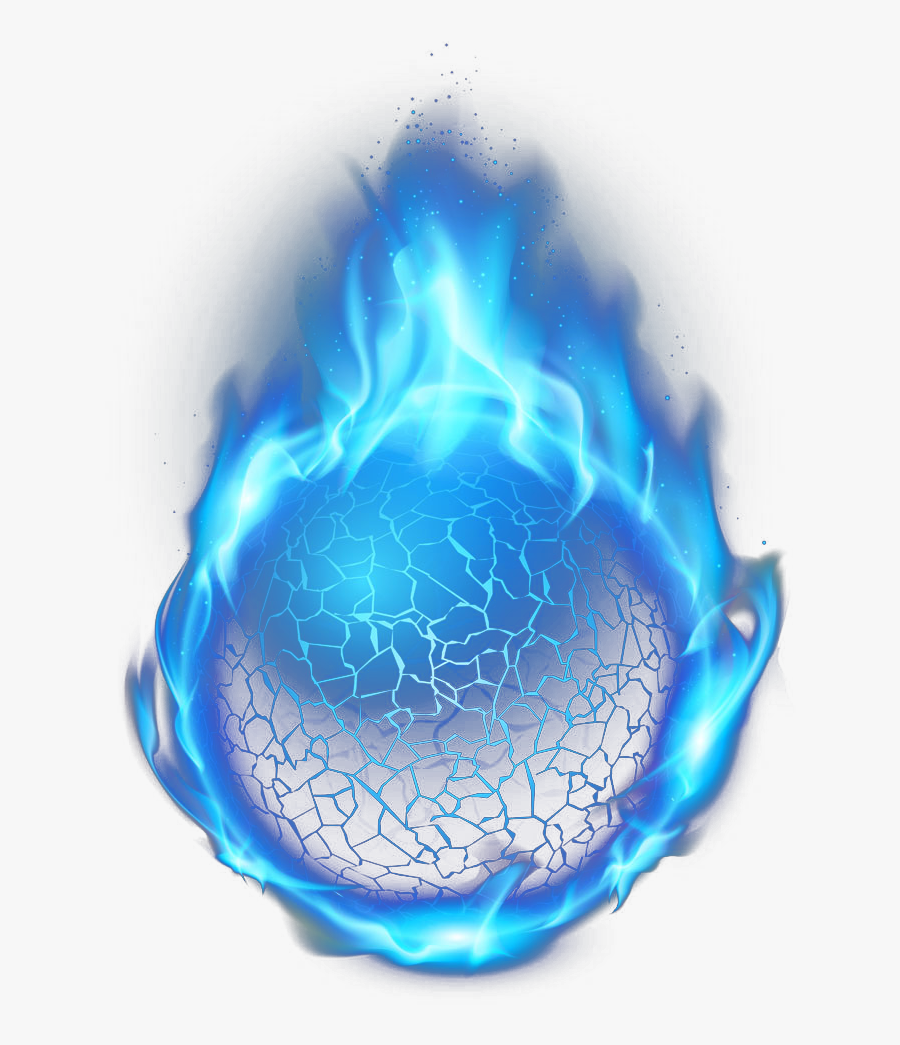Transparent Blue Flame Png - Soul Eater Blue Soul, Transparent Clipart