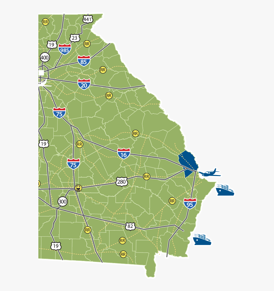 Clip Art Effingham County Industrial Development - Atlas, Transparent Clipart