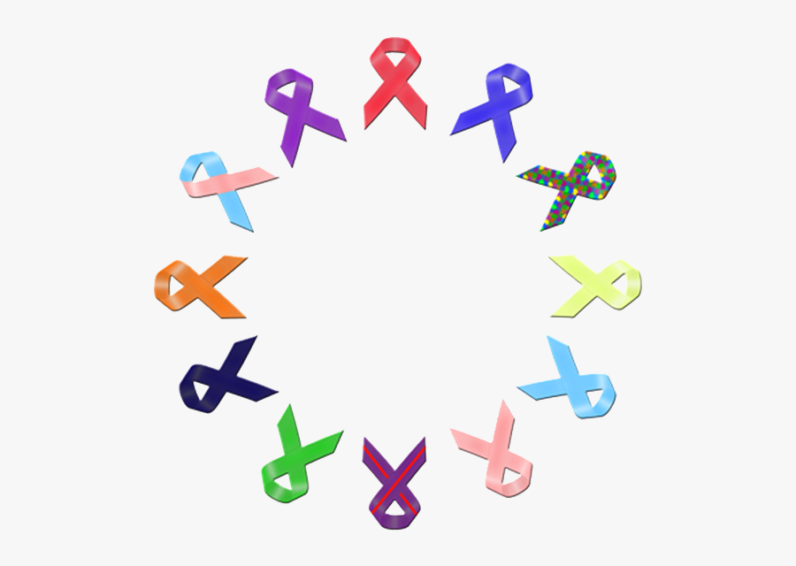 Awareness Ribbon Round A2 - Logo Fau Usp Vetor, Transparent Clipart