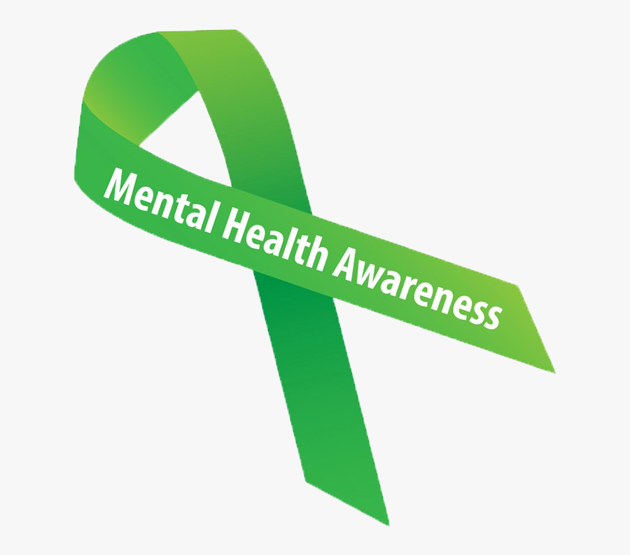 Mental Health Clipart Green Awareness Ribbon - Mental Health Green Ribbons, Transparent Clipart
