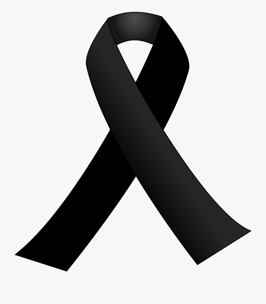 Fashion Accessory,black,black Ribbon - Transparent Black Ribbon Png, Transparent Clipart