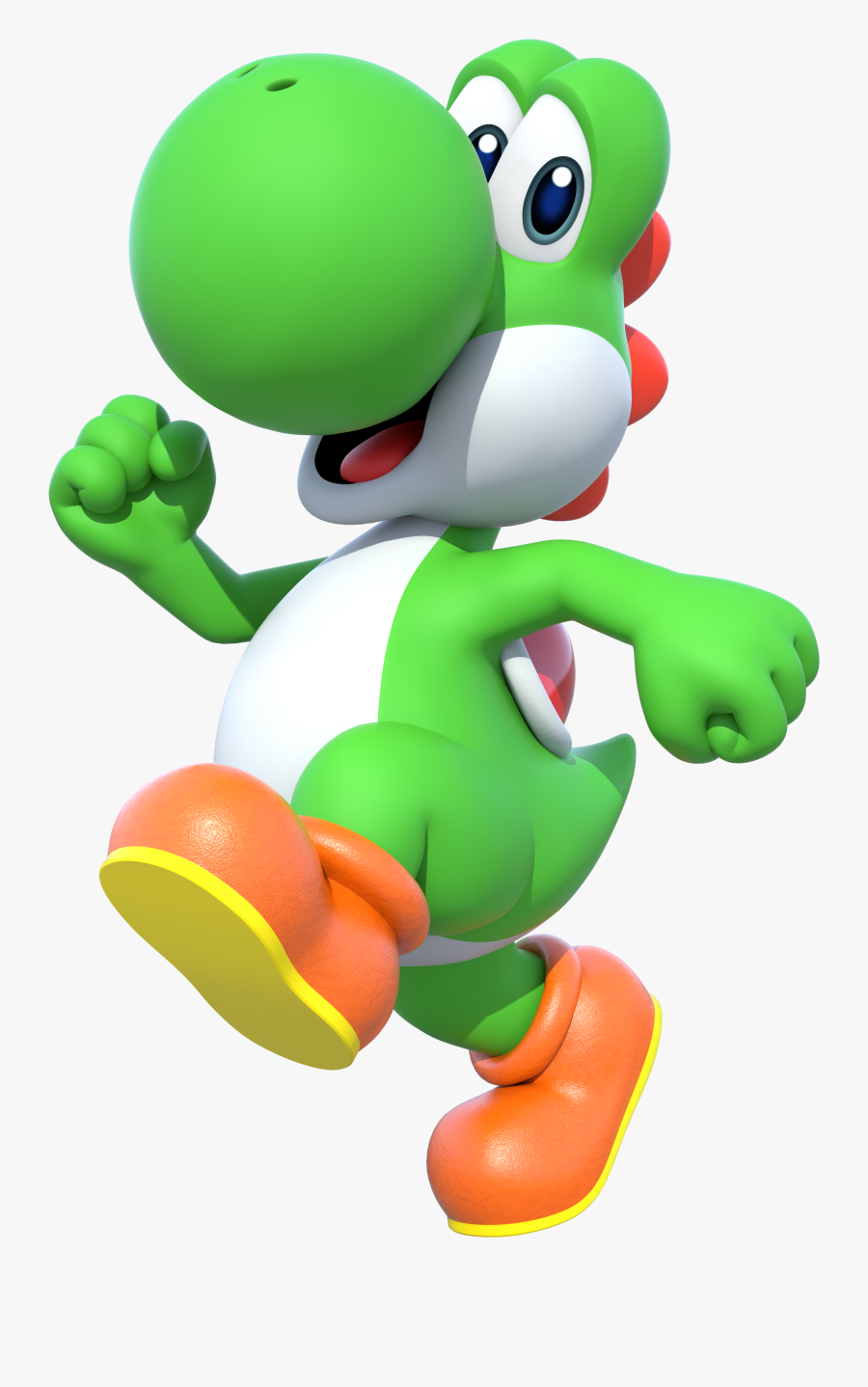 Fireball Clipart Yoshi - Yoshi Mario, Transparent Clipart